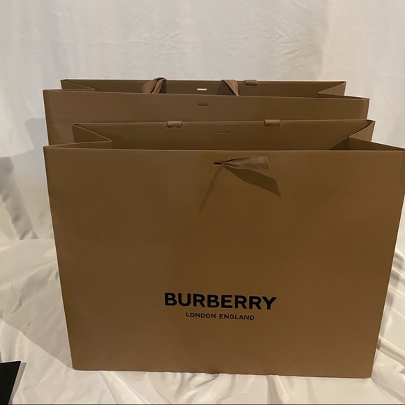 Burberry paper bags! XL and Large! - Picture 2 of 4